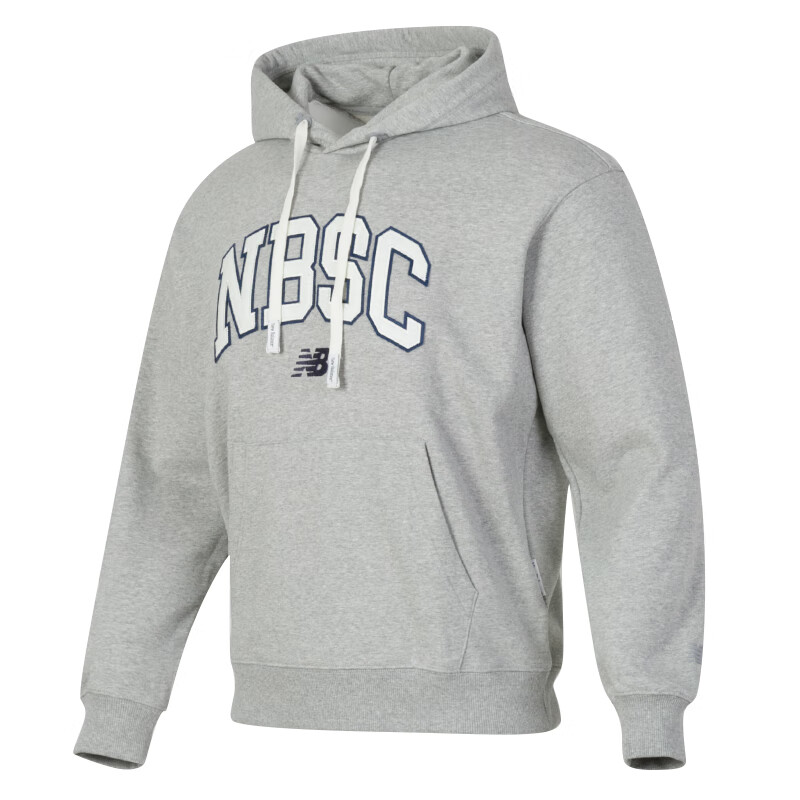 New Balance Gray Hoodie - Comfortable, Breathable, Casual Pullover Style NCE31251-MGR