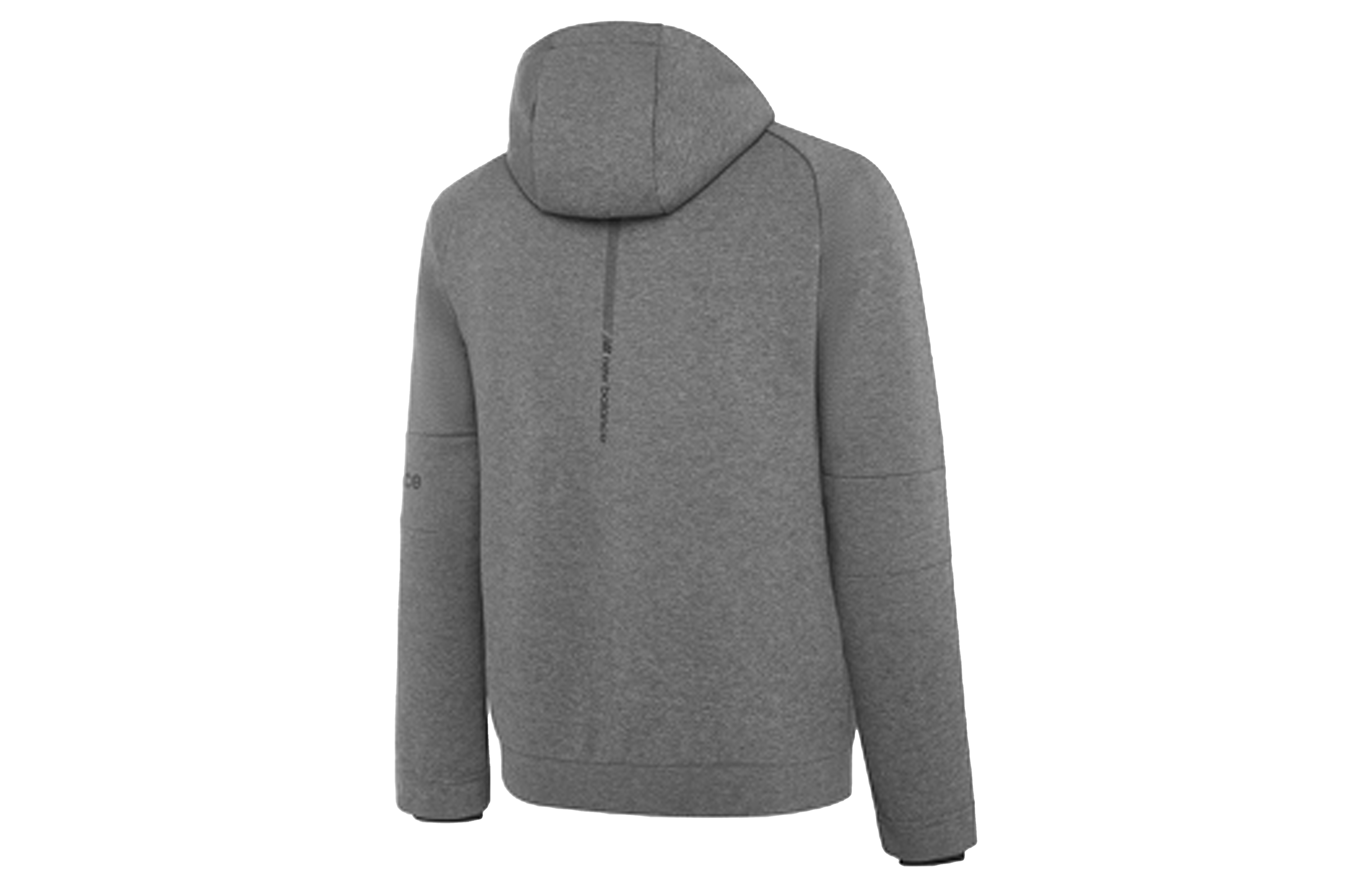 Lookbook 新百伦灰色连帽跑步运动夹克休闲运动衫 MDA3E011-GR