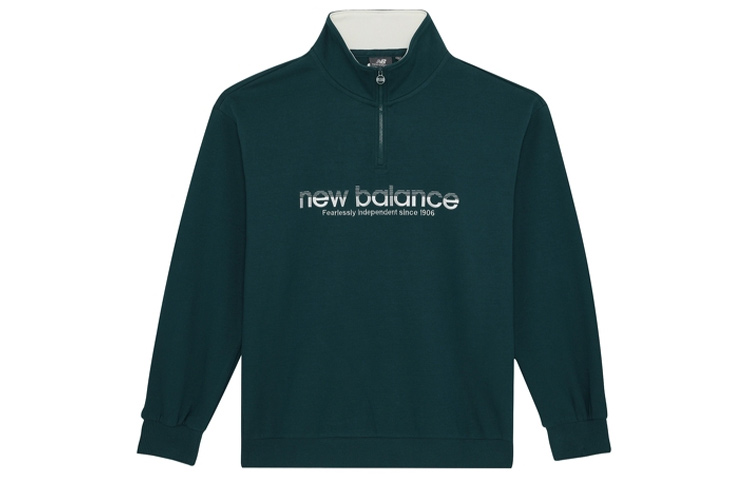 New Balance Green Casual Pullover Sweatshirt for Sports & Fashion NCA33021-GRN