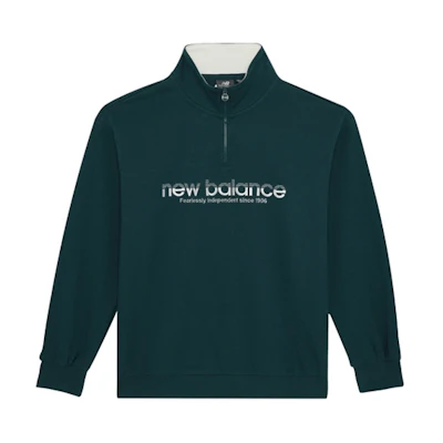 New Balance Green Casual Pullover Sweatshirt for Sports & Fashion NCA33021-GRN