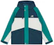Order New Balance Green Colorblock Hooded Puffer Jacket Winter Unisex Style AMJ13330-NML