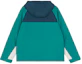 Lookbook New Balance Green Colorblock Hooded Puffer Jacket Winter Unisex Style AMJ13330-NML