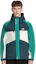 Purchase New Balance Green Colorblock Hooded Puffer Jacket Winter Unisex Style AMJ13330-NML