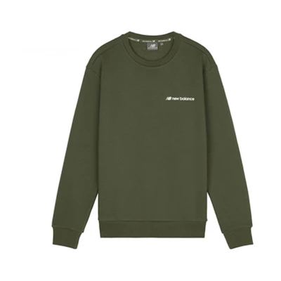 New Balance Green Crewneck Casual Comfortable Pullover Sweatshirt NCA3S531-KH