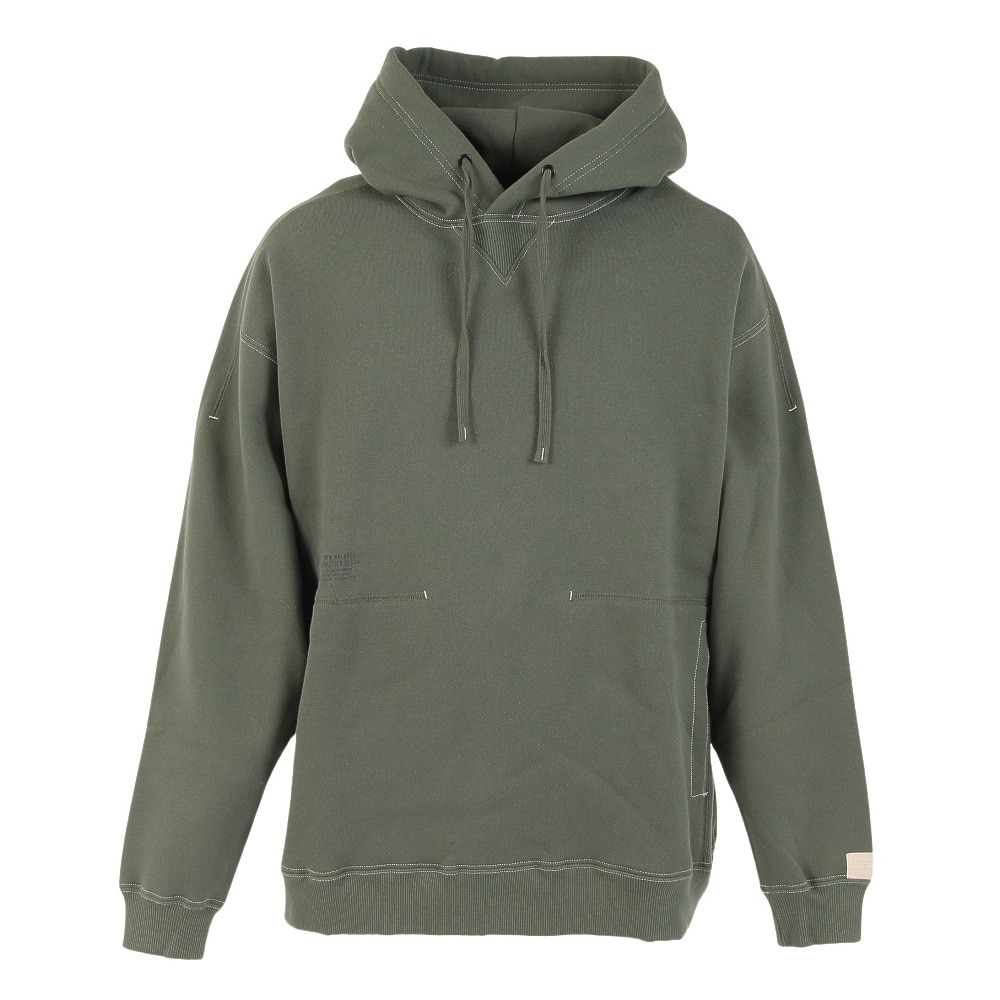 New Balance Green Hooded Sweatshirt with Letter & Number Print AMT25022-NSE