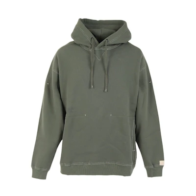 New Balance Green Hooded Sweatshirt with Letter & Number Print AMT25022-NSE