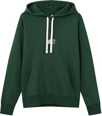 New Balance Green Hoodie with Logo Print AMT23511-NWG Buy New Balance Green Hoodie with Logo Print AMT23511-NWG