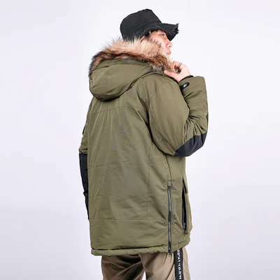 新百伦绿色中长款羽绒服冬季休闲外套 NPA46021-KH Sizing 新百伦绿色中长款羽绒服冬季休闲外套 NPA46021-KH