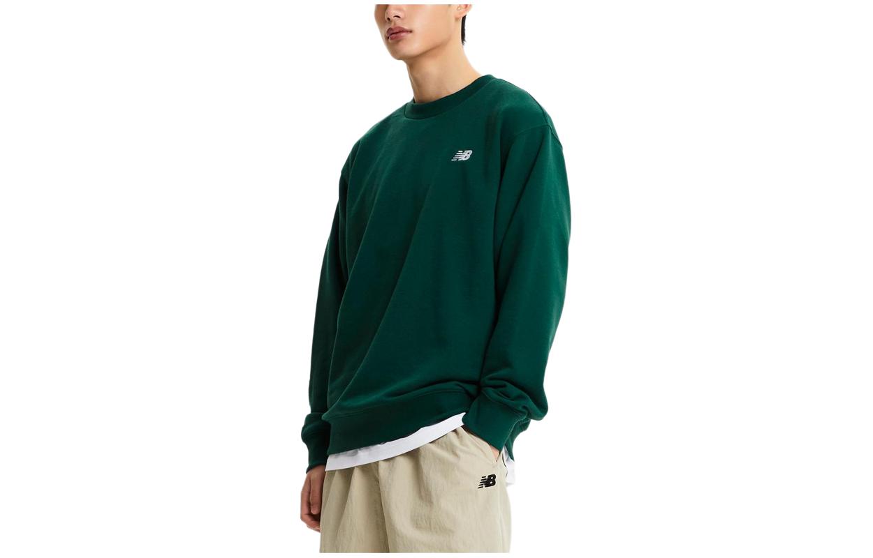 New Balance Green Oversized Drop-Shoulder Crewneck Sweatshirt NBNCE2S021-40