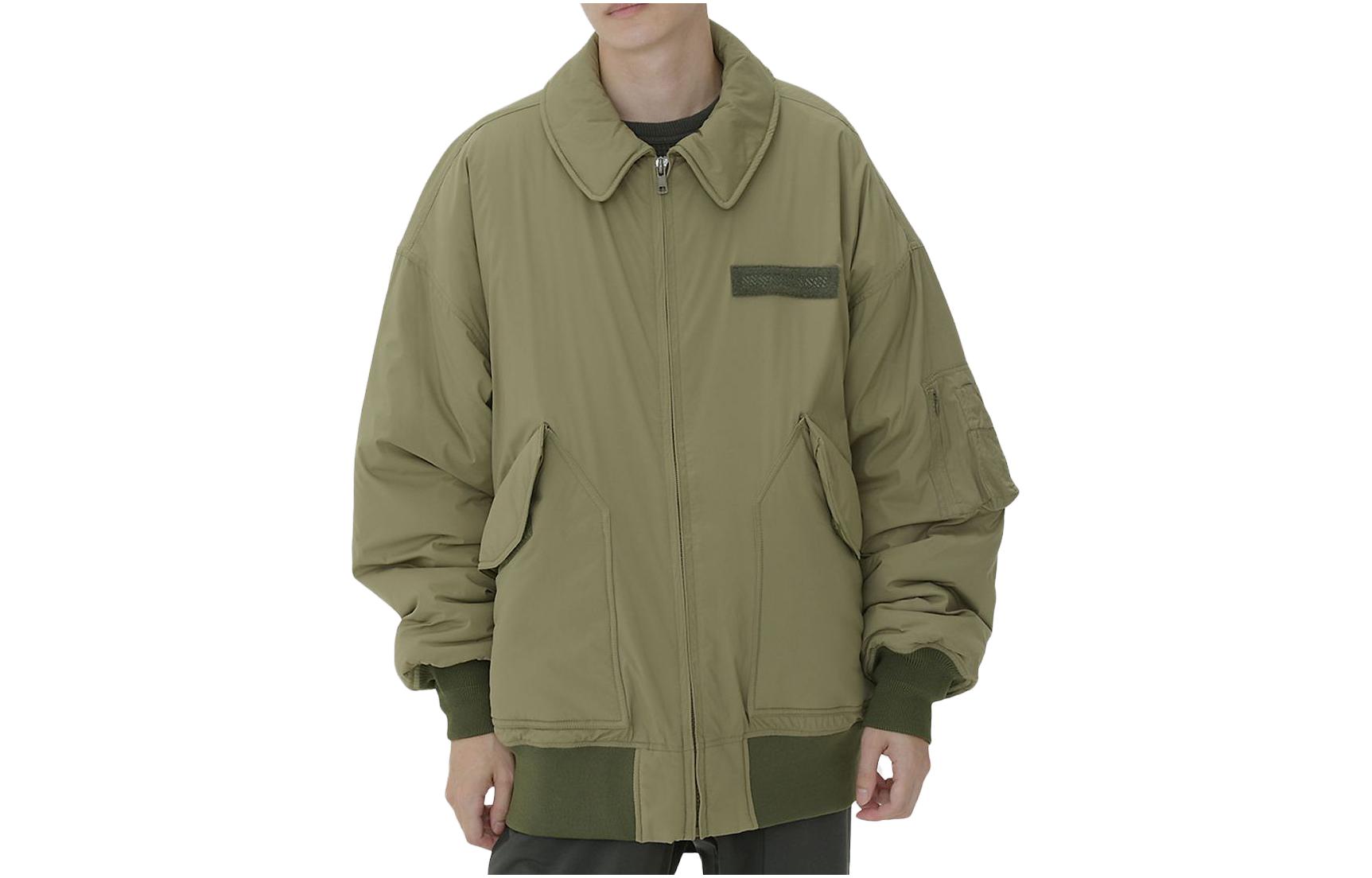 New Balance Green Zip-Up Collared Long-Sleeve Jacket AMJ35094-CGN