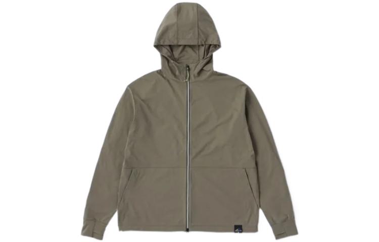 New Balance Green Zip Hoodie with Logo Print JMJL2279-DRC