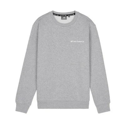 New Balance Grey Crewneck Sweatshirt Pullover - Casual & Comfortable NCA3S531-GR