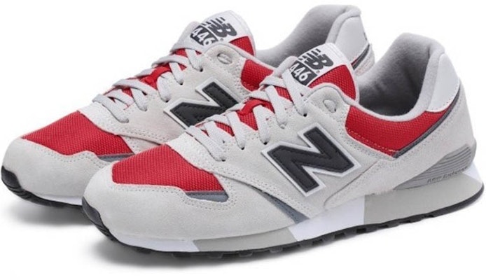 New Balance Grey Red U446FB Order New Balance Grey Red U446FB
