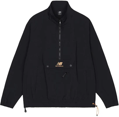 New Balance 半拉鍊標誌印花外套 黑色 AMJ13359-BK Buy New Balance 半拉鍊標誌印花外套 黑色 AMJ13359-BK