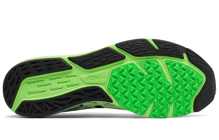 Shop New Balance NB Hanzo 訓練 防滑 低筒 跑步鞋 男款 灰綠