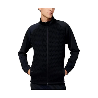 New Balance HEATLOFT FW22 Full-Print Zip-Up Jacket Black Jacket MJ23156-BK