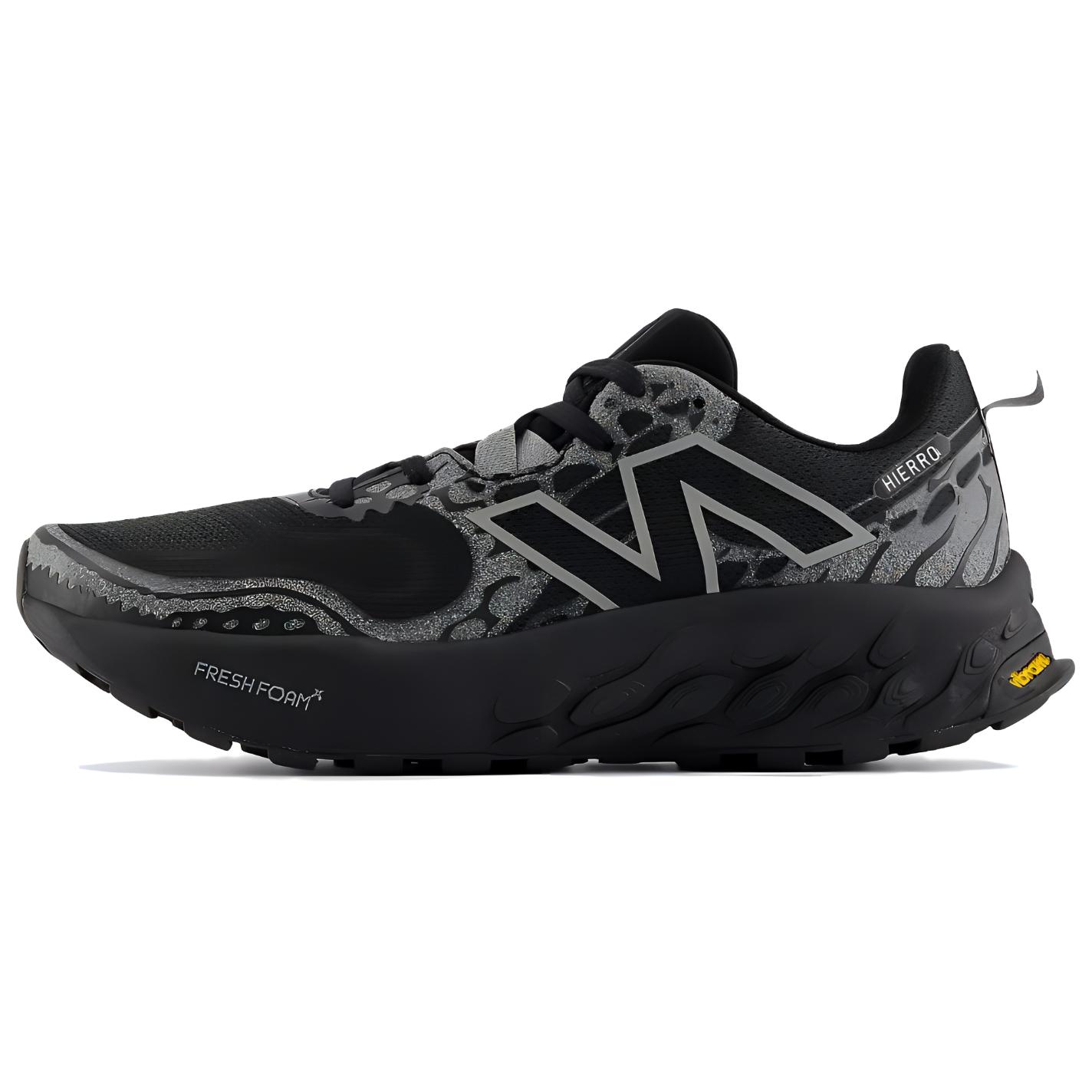 New Balance Hierro v8 Low-Top Running Shoes Black Comfortable Design MTHIERK8