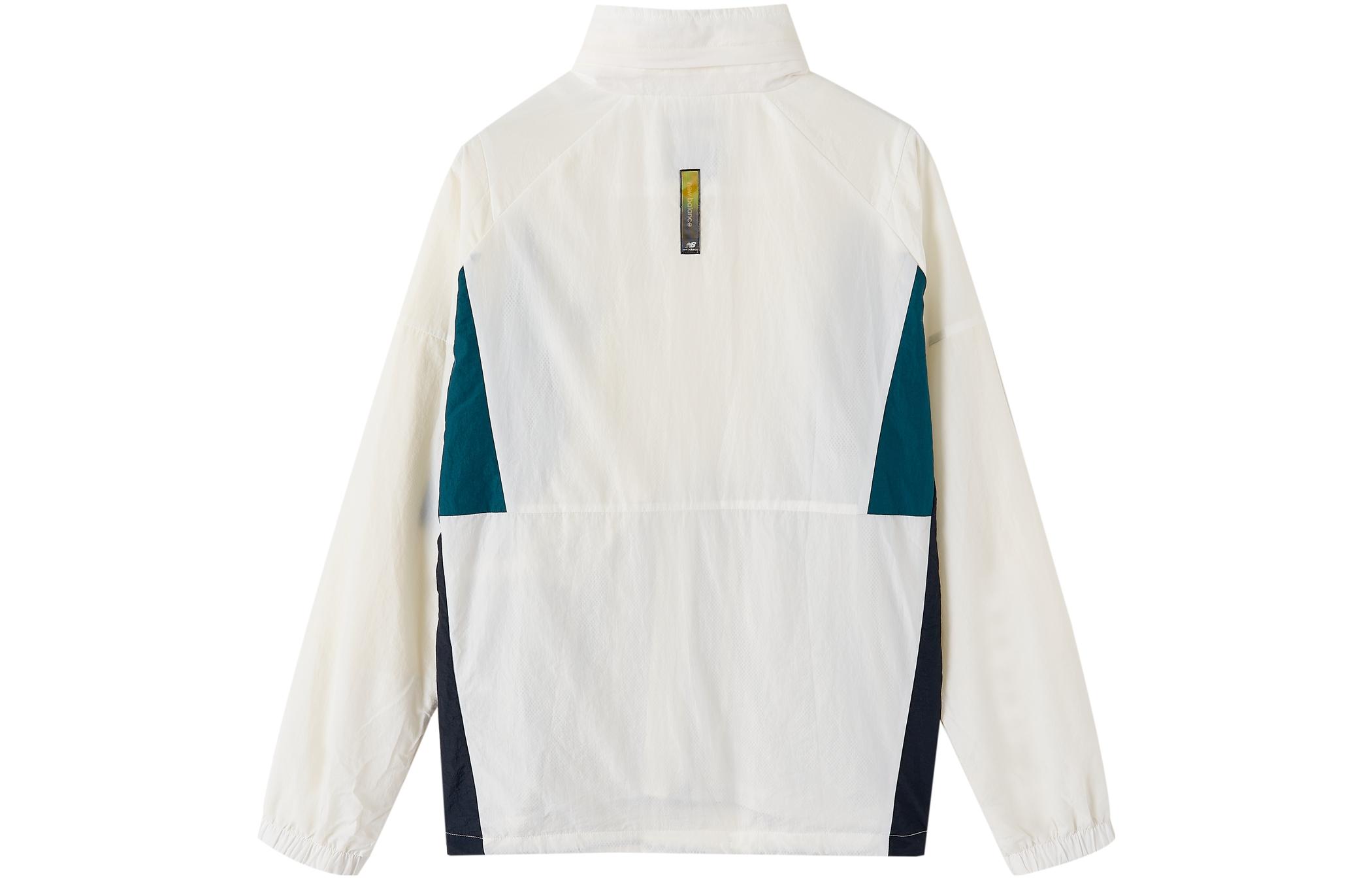 New Balance High Neck Hooded Jacket Unisex White NAA33013-IV 圖 3