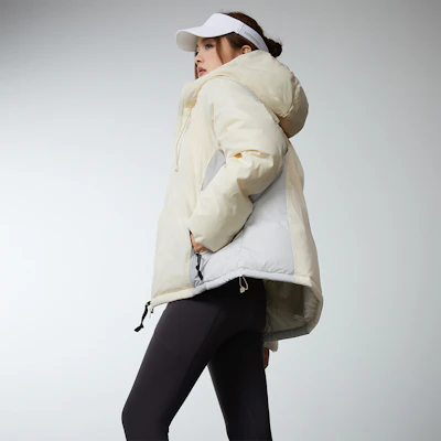 New Balance Hollywood Easy Pants Hyper Sports 男女白色羽絨外套。 NPD4T093-WT 2