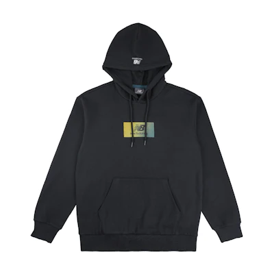 New Balance Hoodie Pullover Sweatshirt Unisex Black Casual Style NCA33011-BK