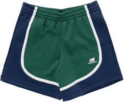 New Balance Hoops Fleece Team Breathable Shorts Green. MS33590-TFN New Balance Hoops Fleece Team Breathable Shorts Green. MS33590-TFN