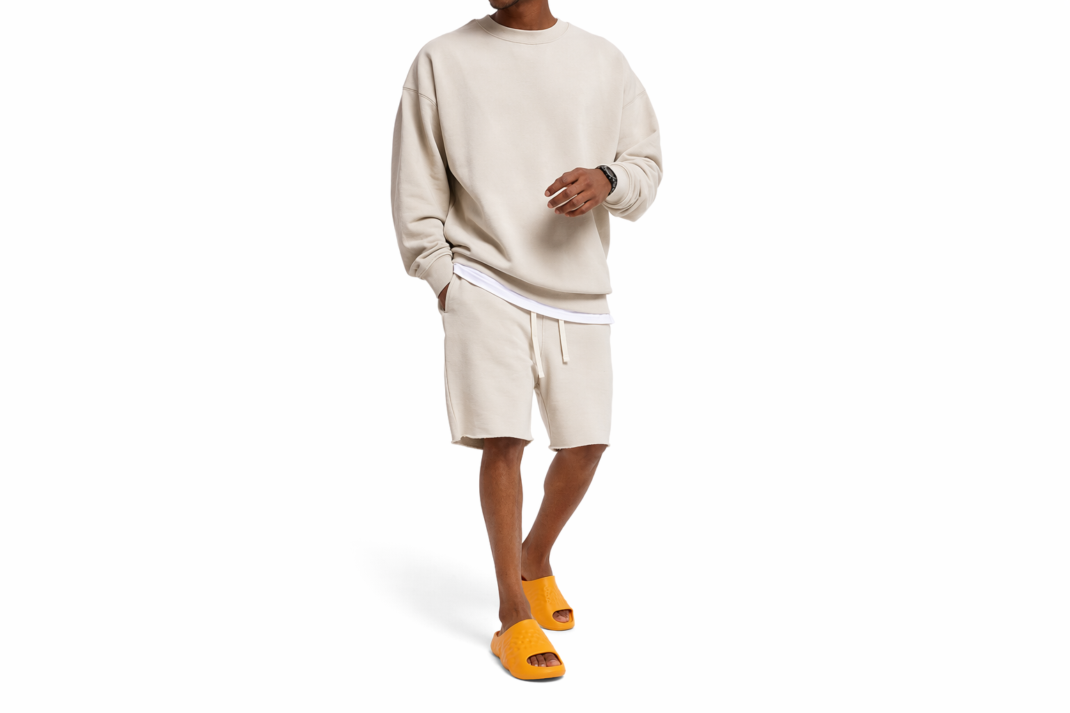 Order New Balance HUP Comfort Slides 'Bright Yellow' SUFHUPO3
