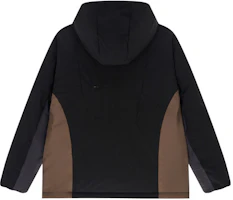 Lookbook New Balance運動設計師系列拼色羽絨外套 男女 黑色 NPD4T093-BK