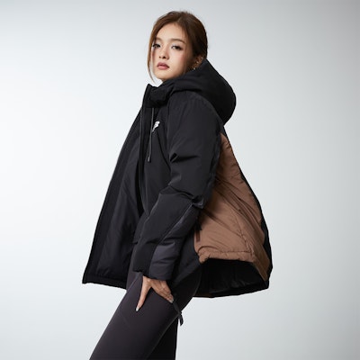 New Balance Hyper Sports Designer Series Colorblock Puffer Jacket Unisex Black NPD4T093-BK Details for New Balance Hyper Sports Designer Series Colorblock Puffer Jacket Unisex Black NPD4T093-BK