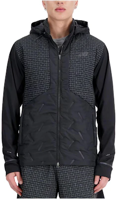 New Balance Impact Run Jaket Hoodie Luminous Heat Resleting Hitam MJ33256-BK Order New Balance Impact Run Jaket Hoodie Luminous Heat Resleting Hitam MJ33256-BK