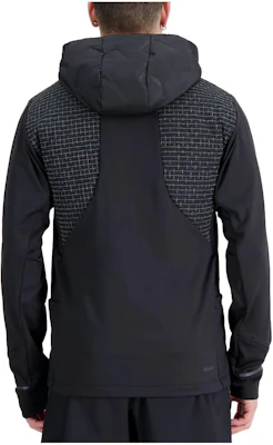 New Balance Impact Run Jaket Hoodie Luminous Heat Resleting Hitam MJ33256-BK Lookbook New Balance Impact Run Jaket Hoodie Luminous Heat Resleting Hitam MJ33256-BK