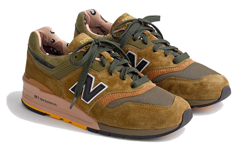 Lookbook New Balance J. Crew x 997 Wild Nature 'Negro Marrón' M9970402