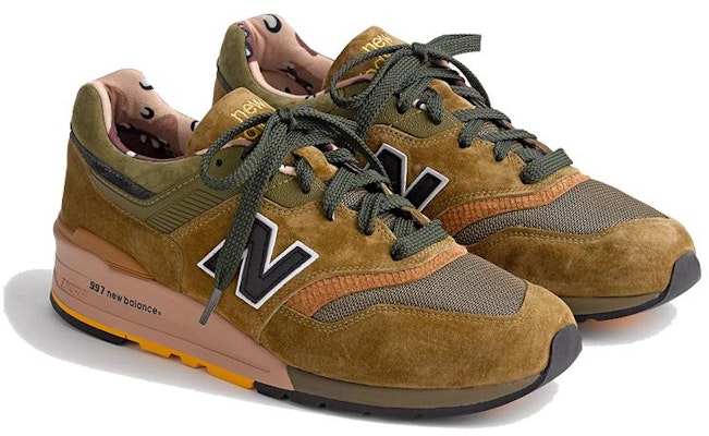 New Balance J. Crew x 997 Wild Nature 'Negro Marrón' M9970402 Lookbook New Balance J. Crew x 997 Wild Nature 'Negro Marrón' M9970402