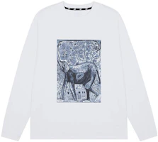 New Balance Japan White Floral Elephant Print Crewneck Sweatshirt Unisex JMTL1963-WT New Balance Japan White Floral Elephant Print Crewneck Sweatshirt Unisex JMTL1963-WT