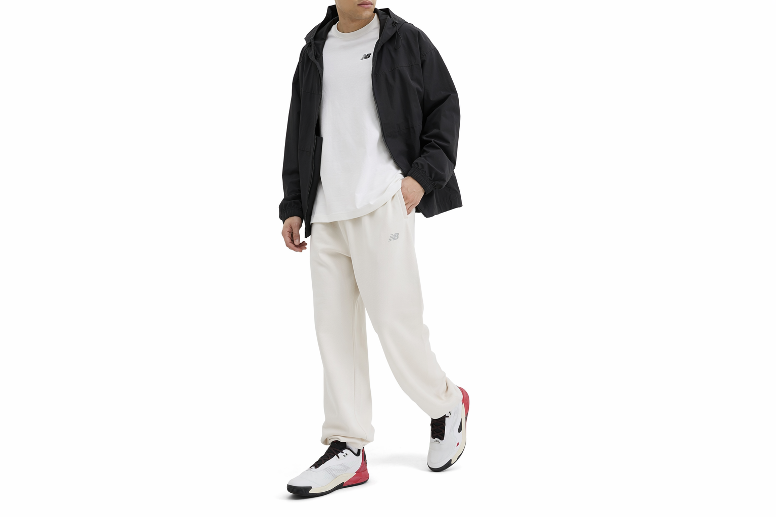 Order New Balance KLS 減震 低幫 籃球鞋 男女同款 紅白