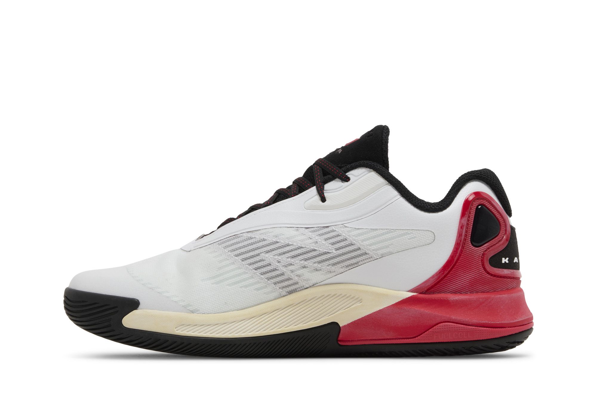Shop New Balance KLS 減震 低幫 籃球鞋 男女同款 紅白
