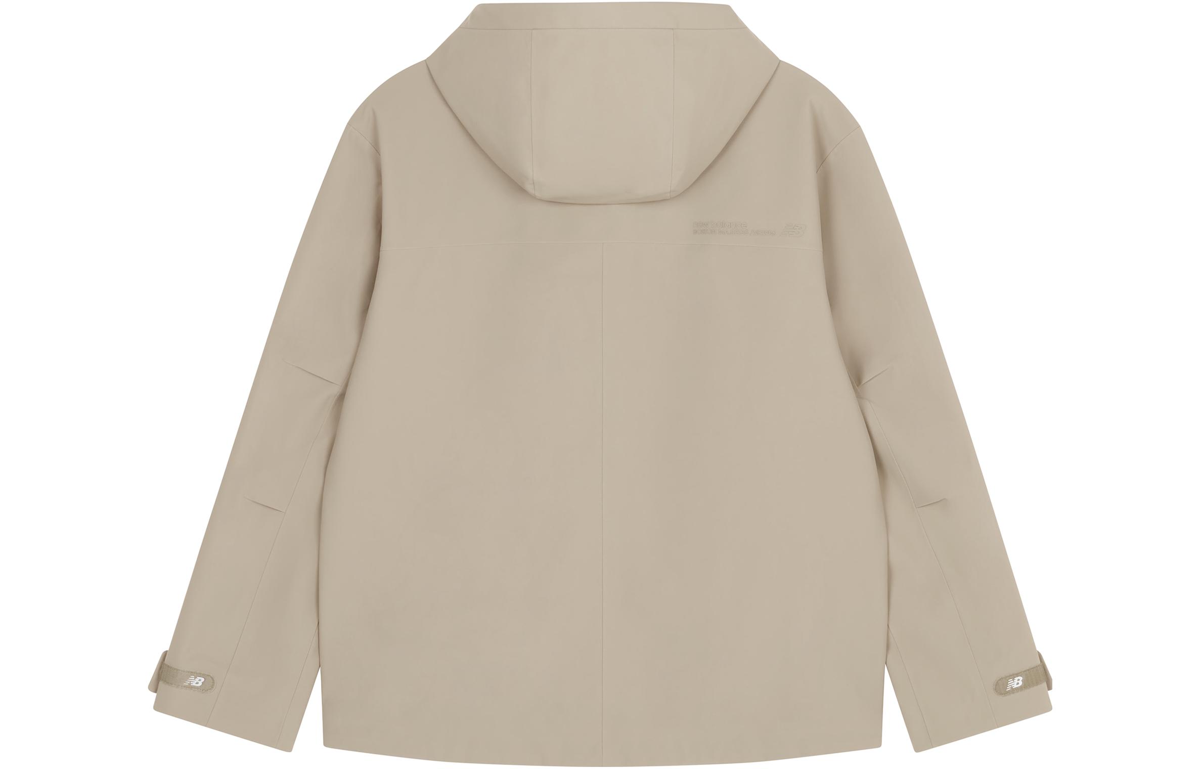 Lookbook 新百伦卡其色全拉链连帽夹克 5AD37121-LBE