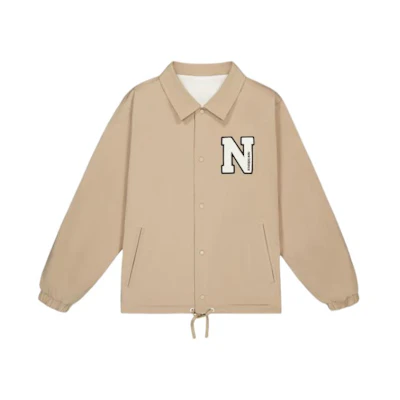 New Balance Khaki Letter Print Woven Casual Jacket AMJ41302-SOT