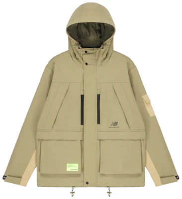 新百伦卡其色户外多口袋连帽夹克 AMJ21356-TCO Buy 新百伦卡其色户外多口袋连帽夹克 AMJ21356-TCO