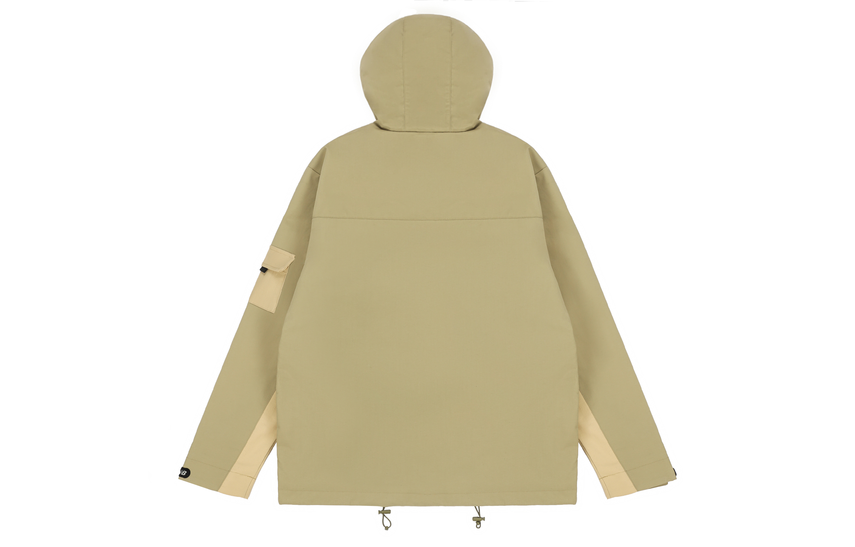 Lookbook 新百伦卡其色户外多口袋连帽夹克 AMJ21356-TCO