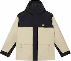 New Balance Khaki Tech Outdoor Windproof Waterproof Hooded Jacket AMJ43313-BM New Balance Khaki Tech Outdoor Windproof Waterproof Hooded Jacket AMJ43313-BM