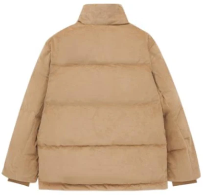 뉴발란스 카키 유니섹스 로고 프린트 풀집 퍼퍼 자켓. 5PC44393-BEI Lookbook 뉴발란스 카키 유니섹스 로고 프린트 풀집 퍼퍼 자켓. 5PC44393-BEI