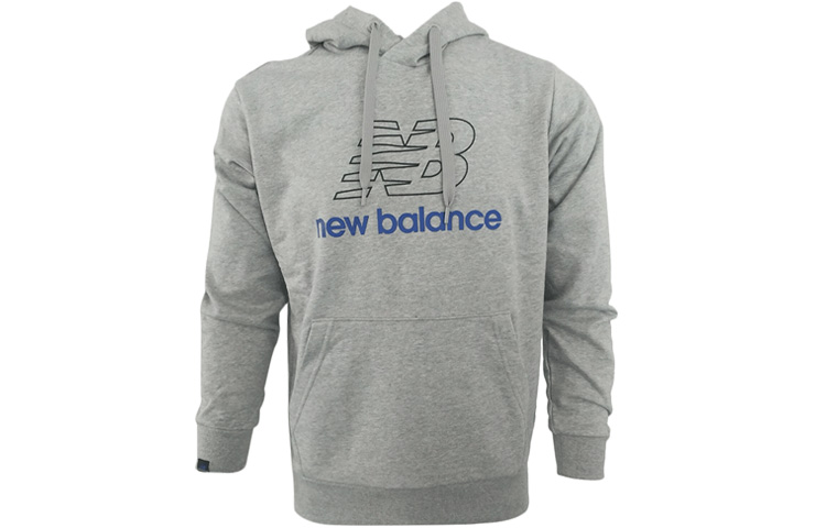 New Balance Knit Pullover Sweatshirt Casual - Gray NC91E021-GR
