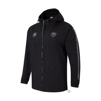 New Balance Letter Logo Printed Hoodie Jacket - Black MT239938-HME