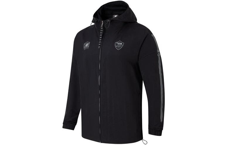 New Balance Letter Logo Printed Hoodie Jacket - Black MT239938-HME 圖 2