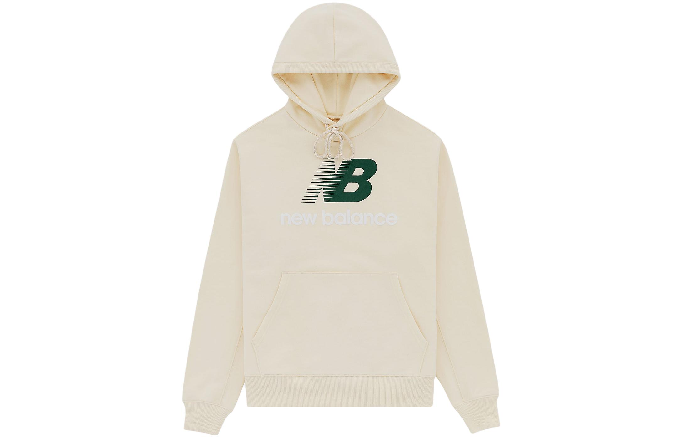 New Balance Letter Logo Printed Sweatshirt Men’s Off-White MT23547-AFG