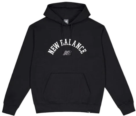 New Balance Letter Print Hoodie Pullover Black MT41916-BK Buy New Balance Letter Print Hoodie Pullover Black MT41916-BK