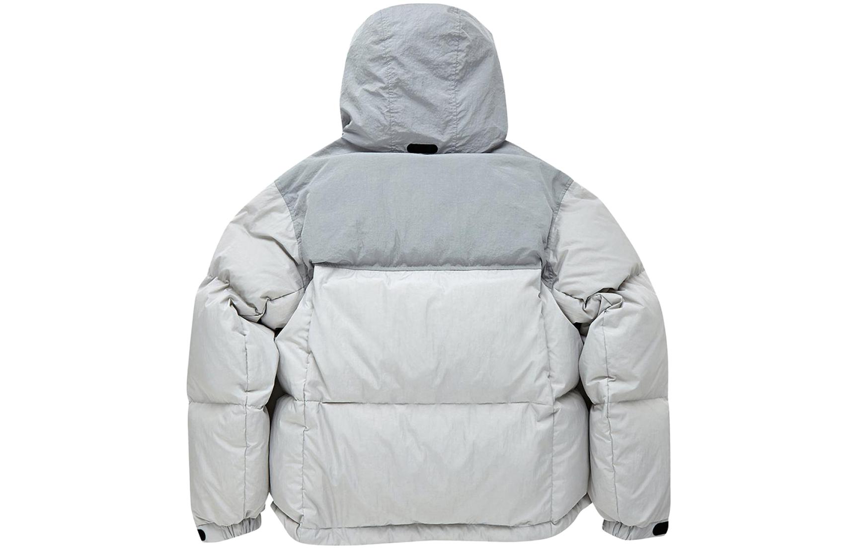 New Balance Letter Print Short Nylon Jacket Unisex - Grey. NBNPB41043-16 圖 3