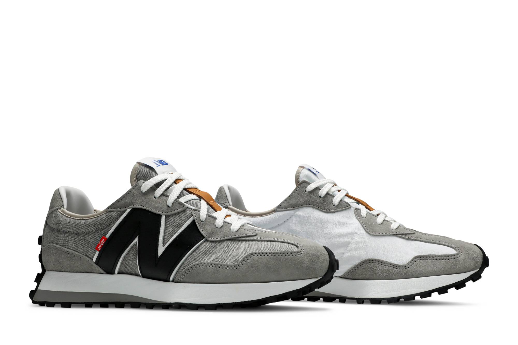 Cheap New Balance Levi's x 327「灰色丹寧」MS327LVB