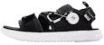 New Balance Lifestyle Hitam Putih Sandal Unisex SDL900AB