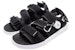 New Balance Lifestyle Hitam Putih Sandal Unisex SDL900AB